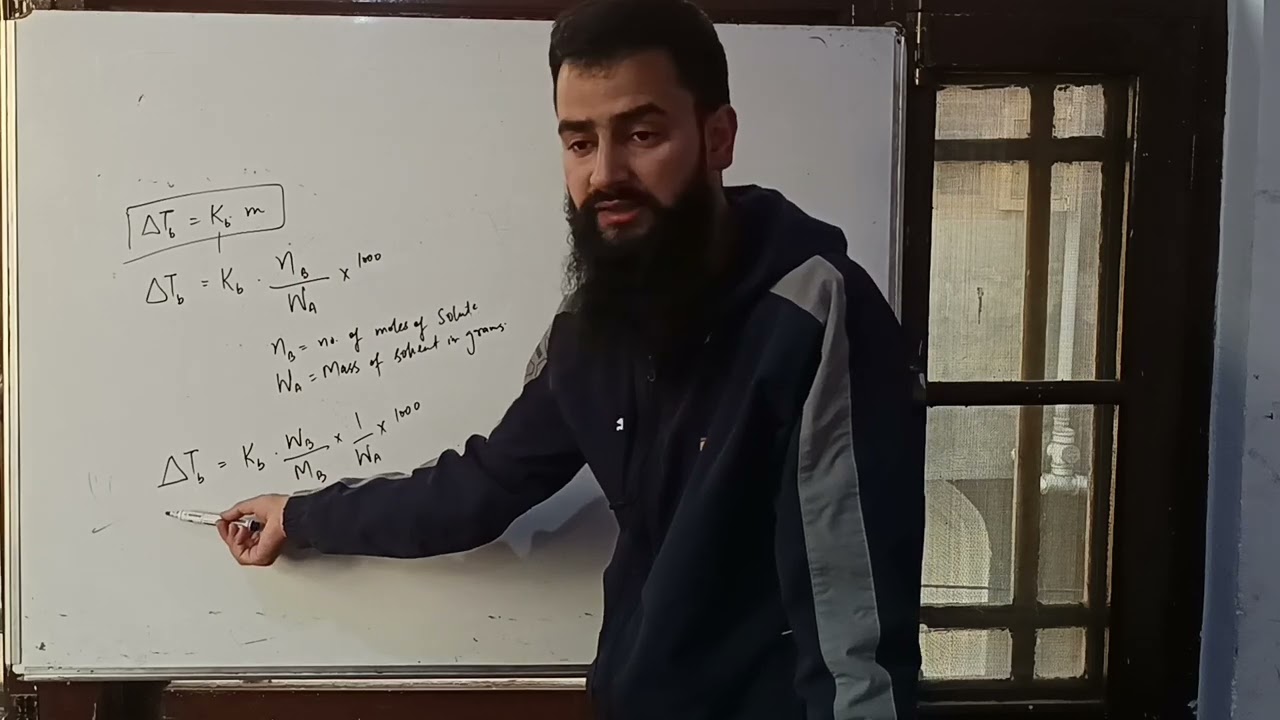 L 6 | Elevation in boiling pt | Depression in freezing pt | Osmosis & diffusion | Class XII