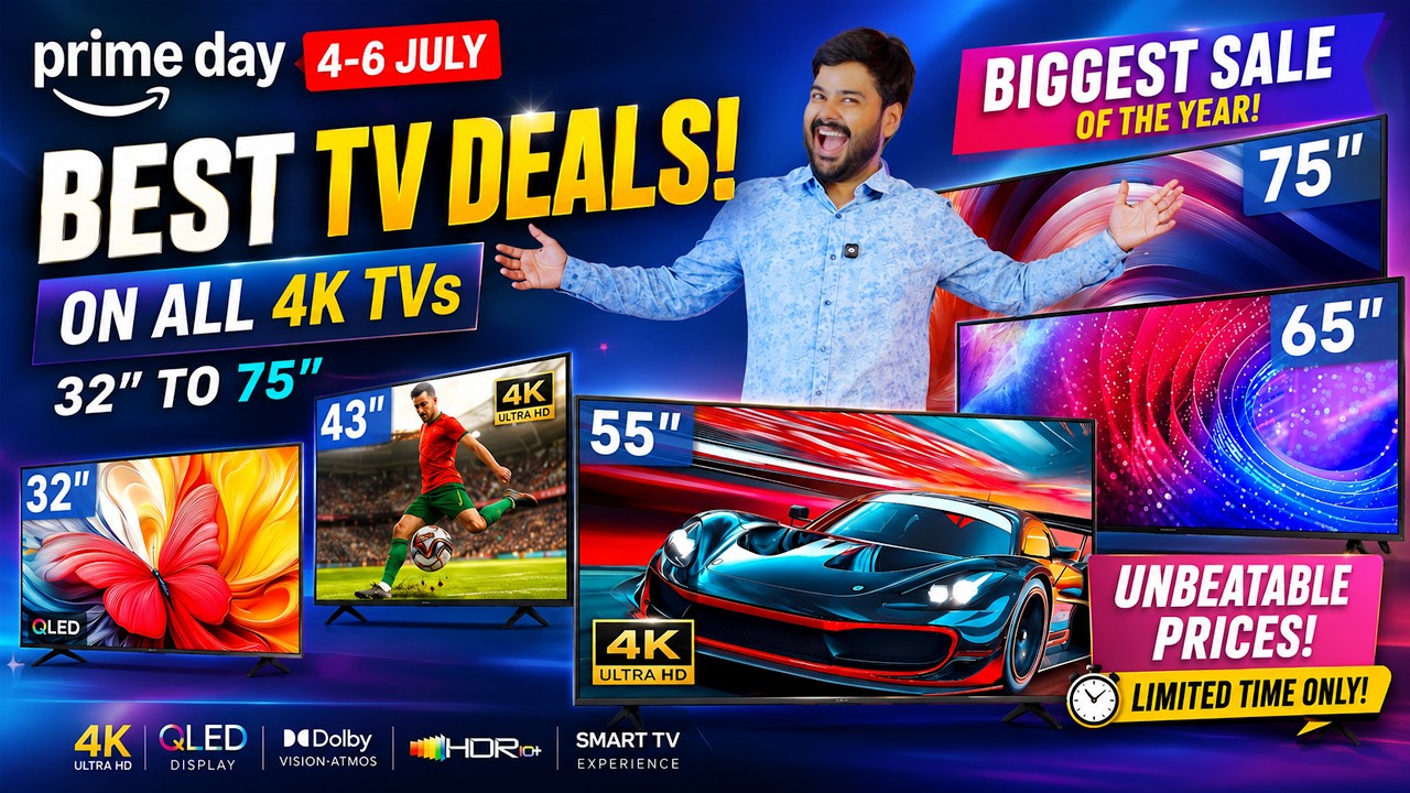 Amazon Prime Day Sale 2026 | 🏆 Best Smart TV Deals in Every Size & Every Brand