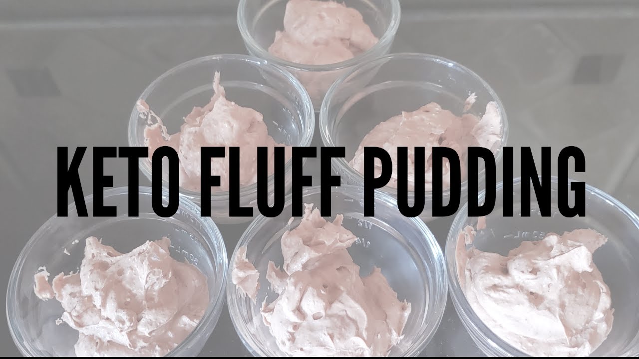 KETO FLUFF PUDDING!