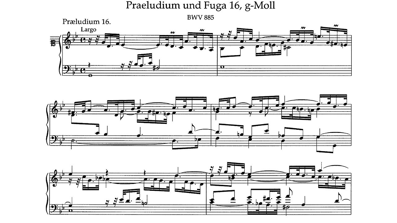 JS Bach: Prelude and Fugue in G minor BWV 885 - João Carlos Martins, 1964 CS 8657