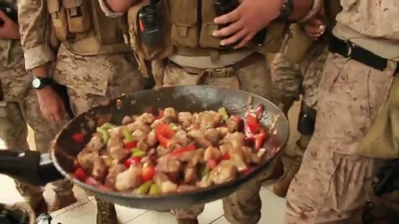 Marines Between War & Cooking