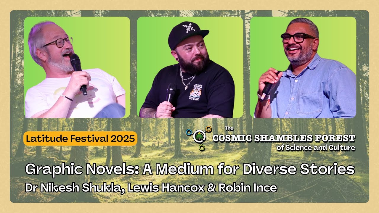 Graphic Novels: A Medium for Diverse Stories - Nikesh Shukla, Lewis Hancox | Latitude 2025