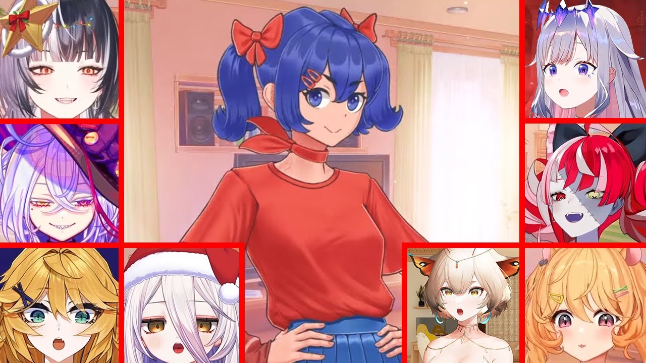 Vtubers Reaction To MiSide Turning Into A Visual Novel Game [ Miside Clips ]
