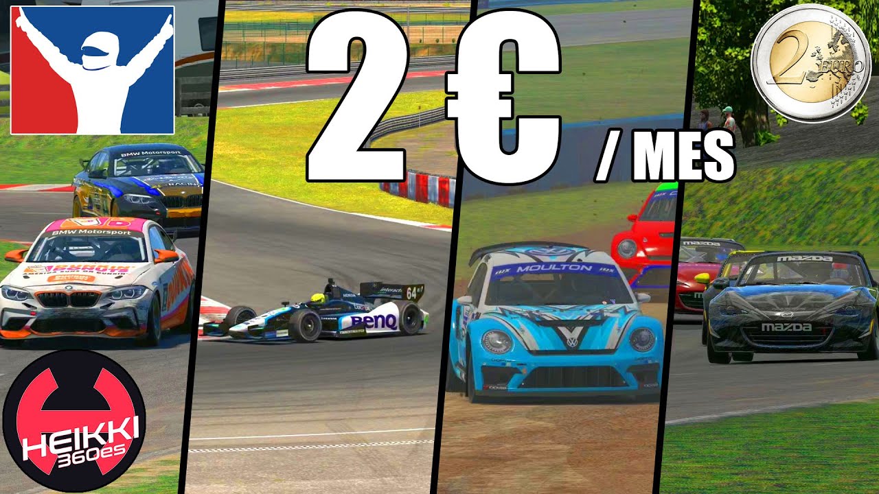 iRacing por 2,48&euro; al mes, &iquest;qu&eacute; se puede correr en 2025 con el contenido base?