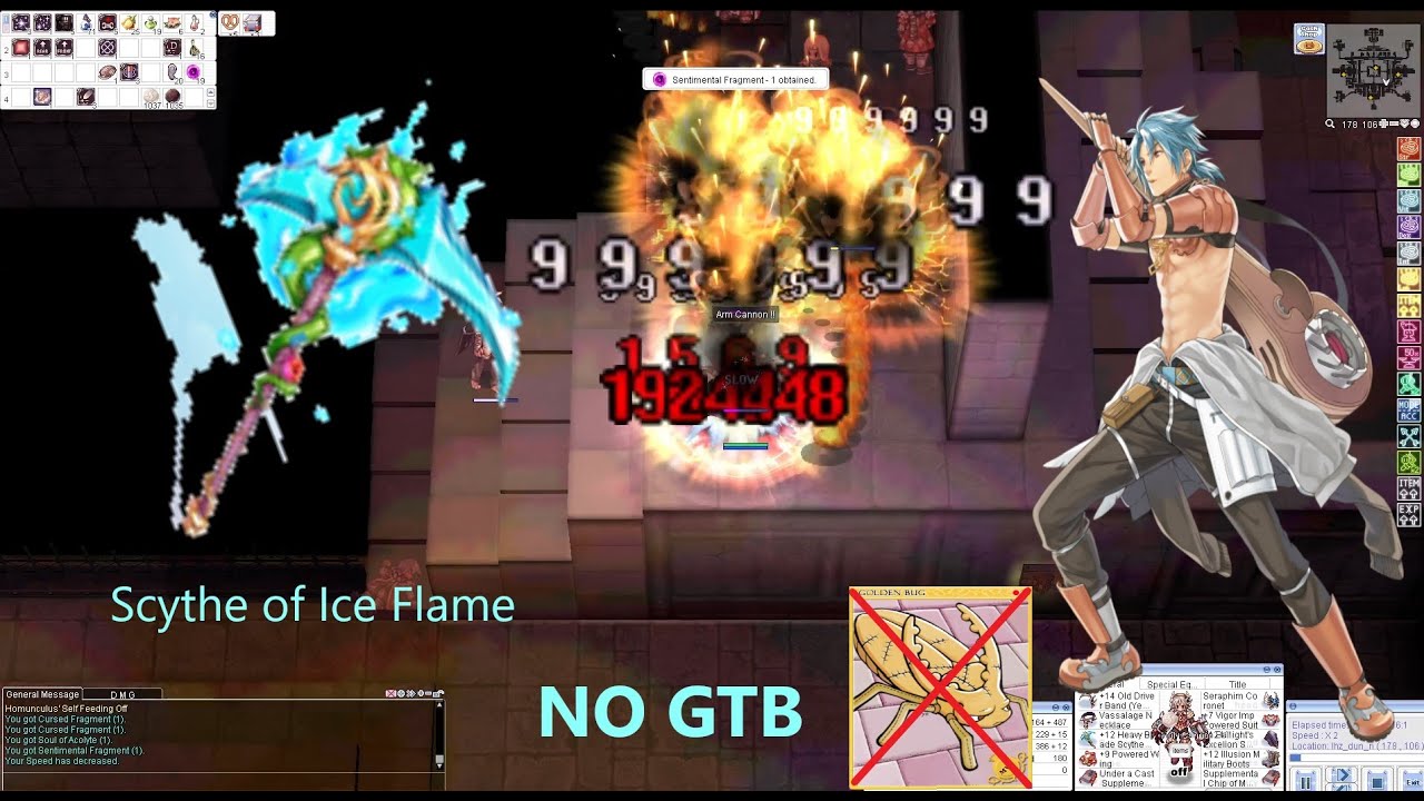 Madogear - Testing Scythe of Ice Flame