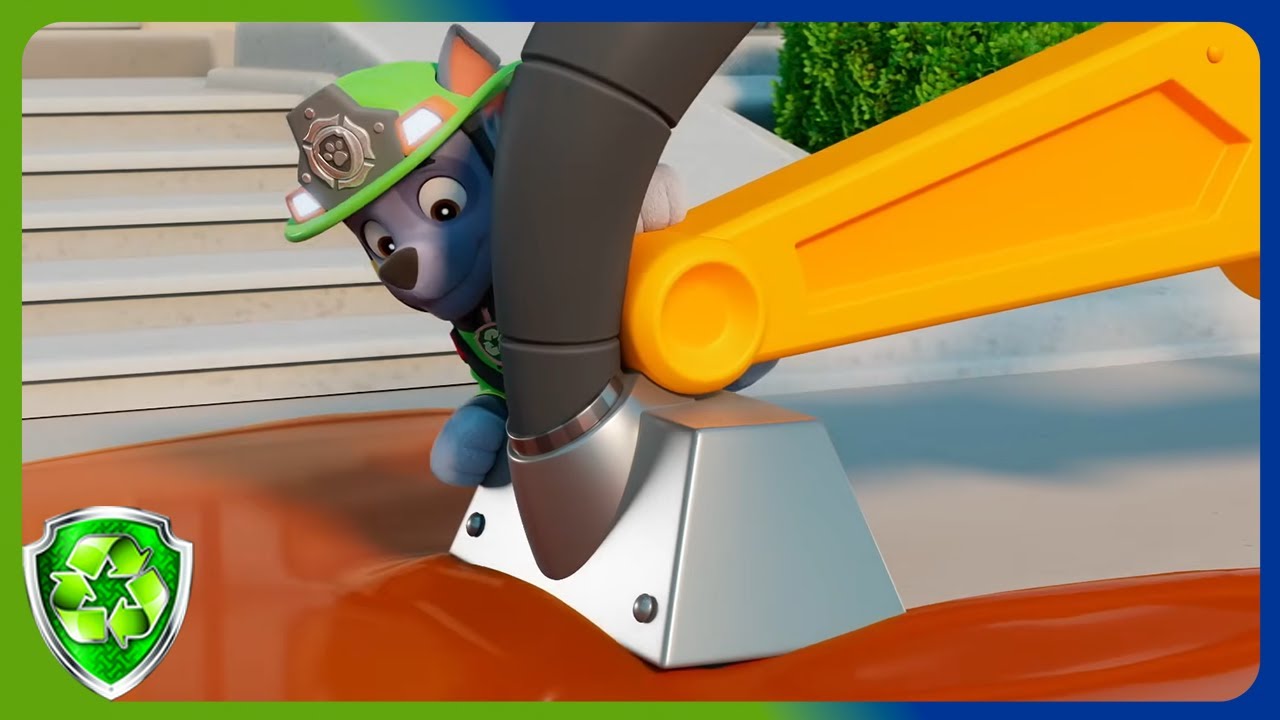 Barbecue Sauce Fail! Rocky PAW Patrol | Cartoons for Kids