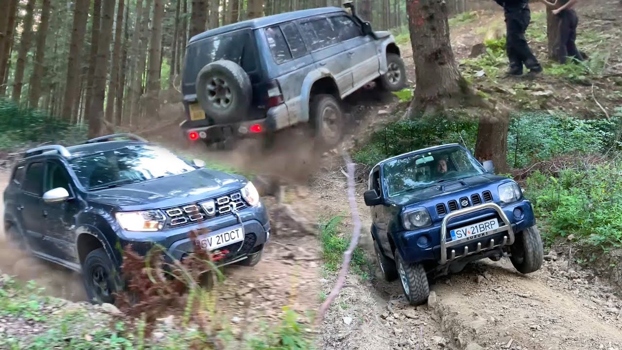 Suzuki Jimny or Dacia Duster, Pajero Long? Which is better for Forest Offroad?