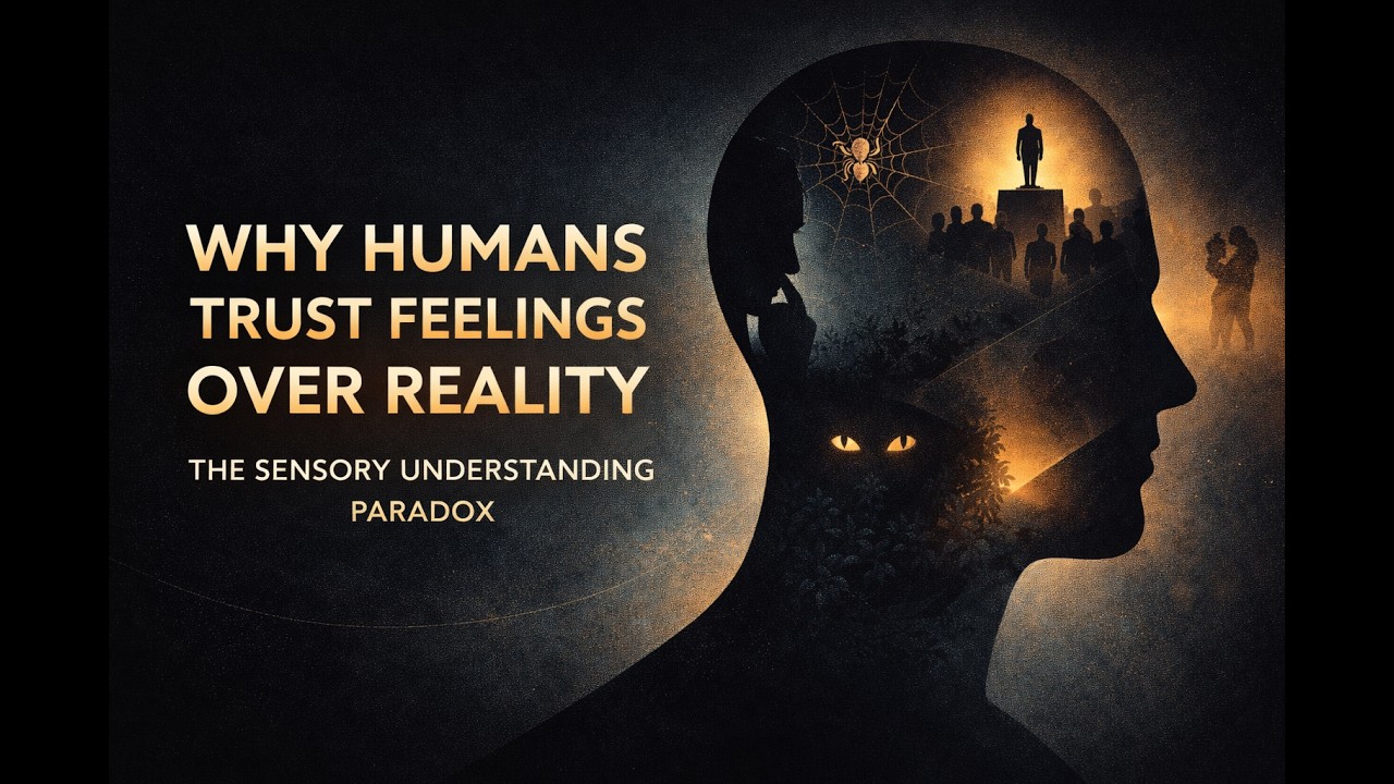 Why Humans Trust Feelings Over Reality | The Sensory Understanding Paradox