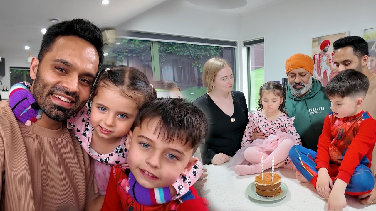 Отмечаем день рождения папы Джи всей семьей и празднуем Дивали Мела 🎉🎂