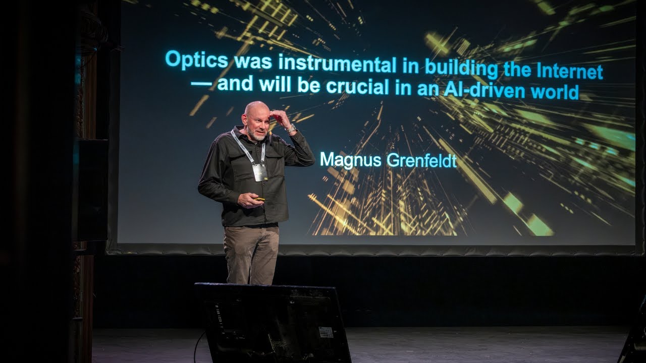 Optics was instrumental in building the Internet  - Magnus Grenfeldt, Smartoptics
