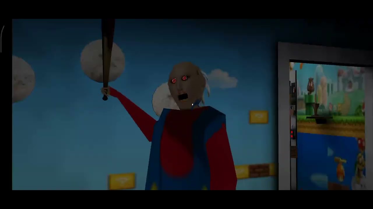 GRANNY super mario Mod HOUSE gameplay videos 