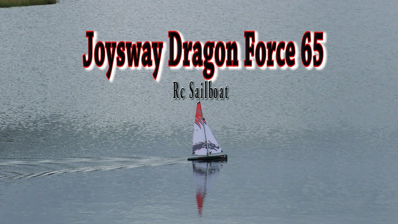 Joysway Dragon Force 65. 2,4 ghz Sailboat - Sailing in calm wind