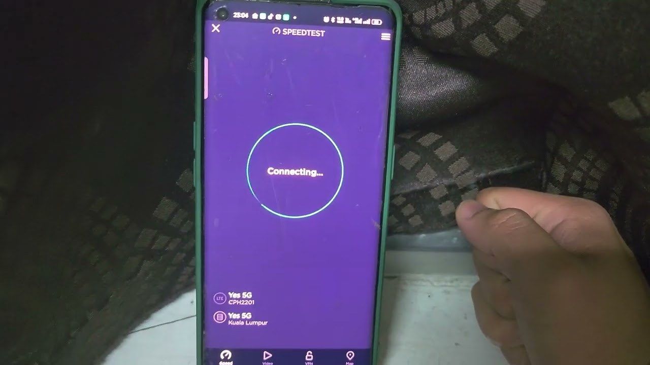 Yes 4G speedtest at Sungai Dua Penang Island (non 5G speedtest)