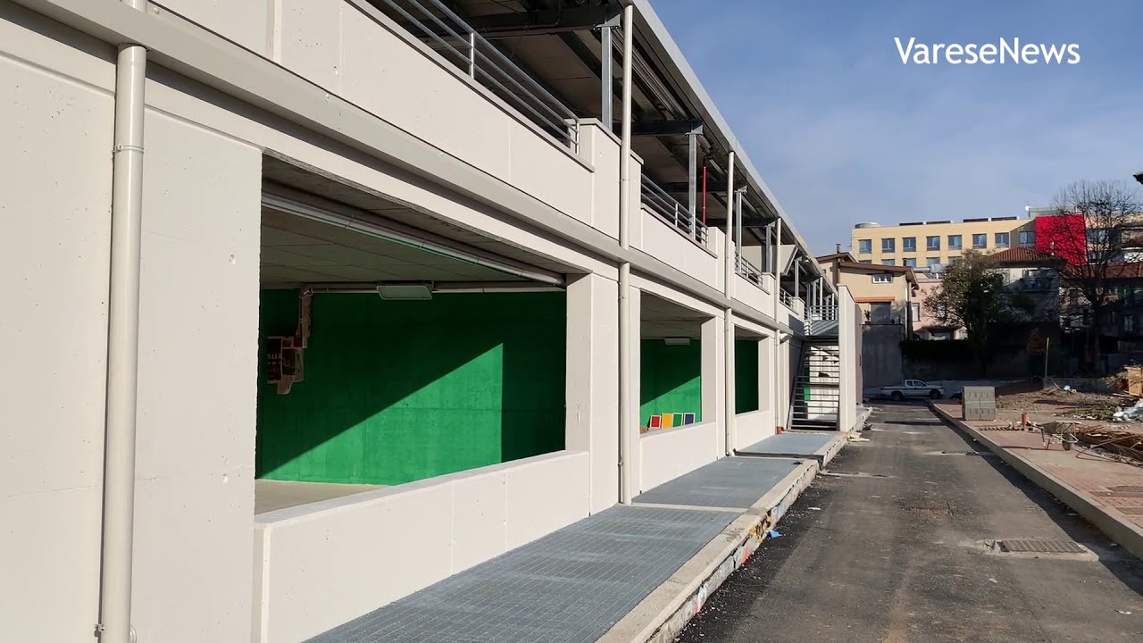 Nel cantiere dell'ospedale del Ponte di Varese, per osservare gli ultimi lavori