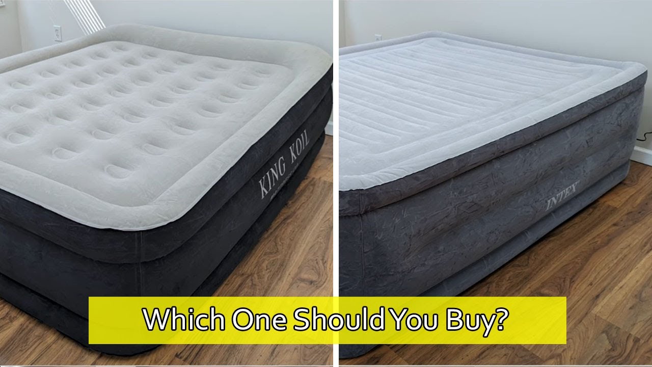 King Koil Air Mattress vs Intex Dura-Beam Air Mattress - Which One Should You Buy?