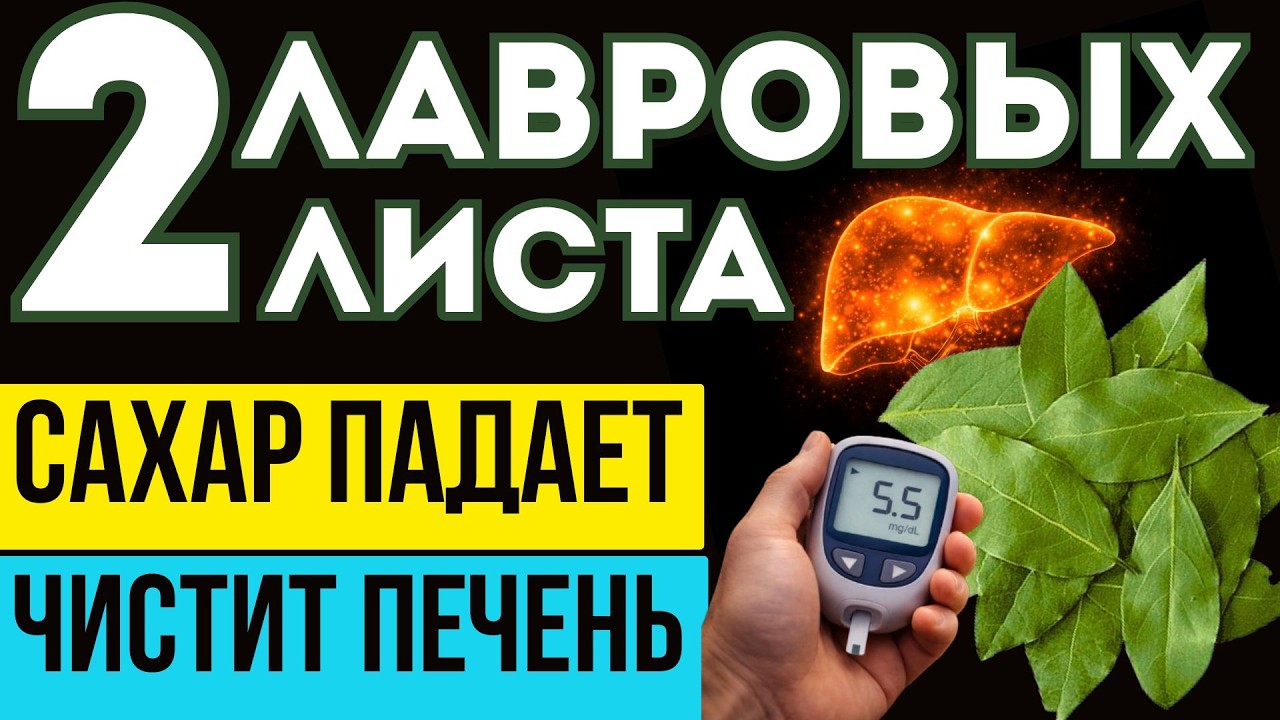 Всего 2 лавровых листа — и Сахар в норме, а Печень как новая! Инструкция