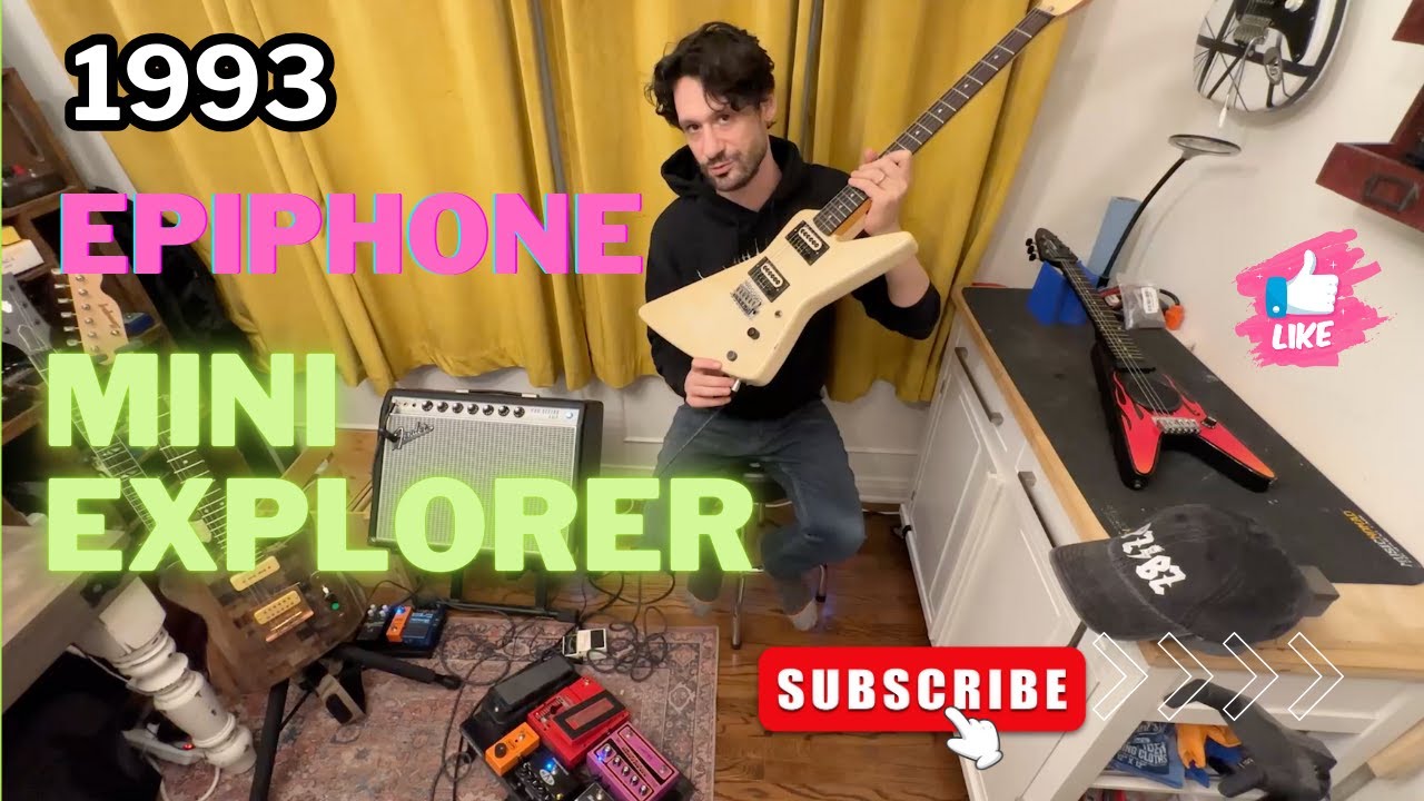 1993 Epiphone Made in Korea Small Body Explorer