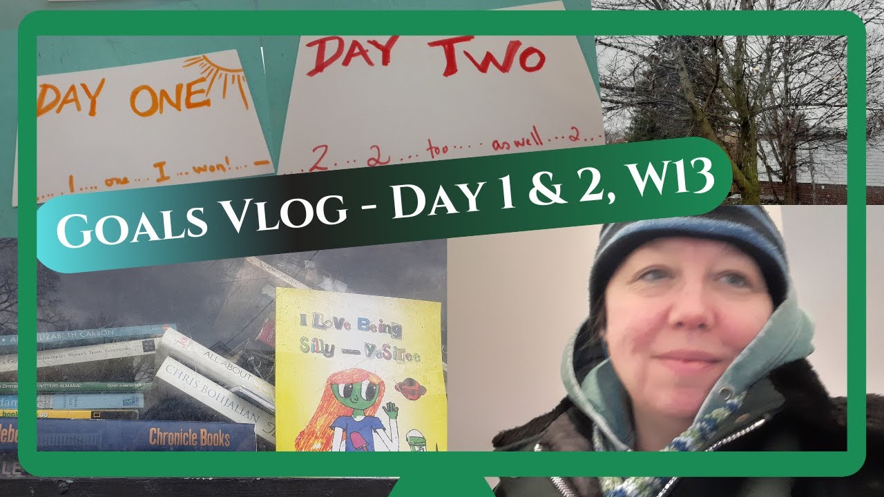 Planning and Goals Vlog ~ Day 1 and 2 for Week 13
