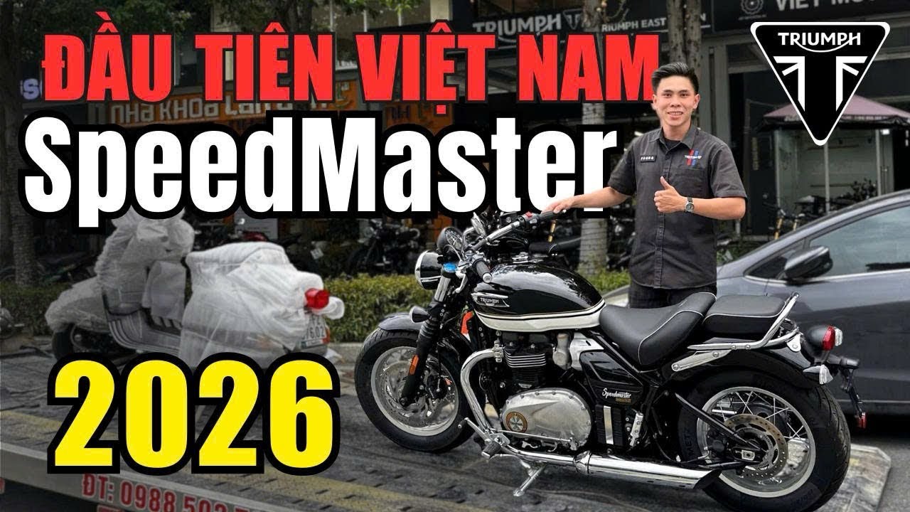 Ngỡ ngàng Triumph Speedmaster 2026 | Chiếc Xe Đầu Tiên Việt Nam | Phong Triumph | Xe Triumph Cruiser