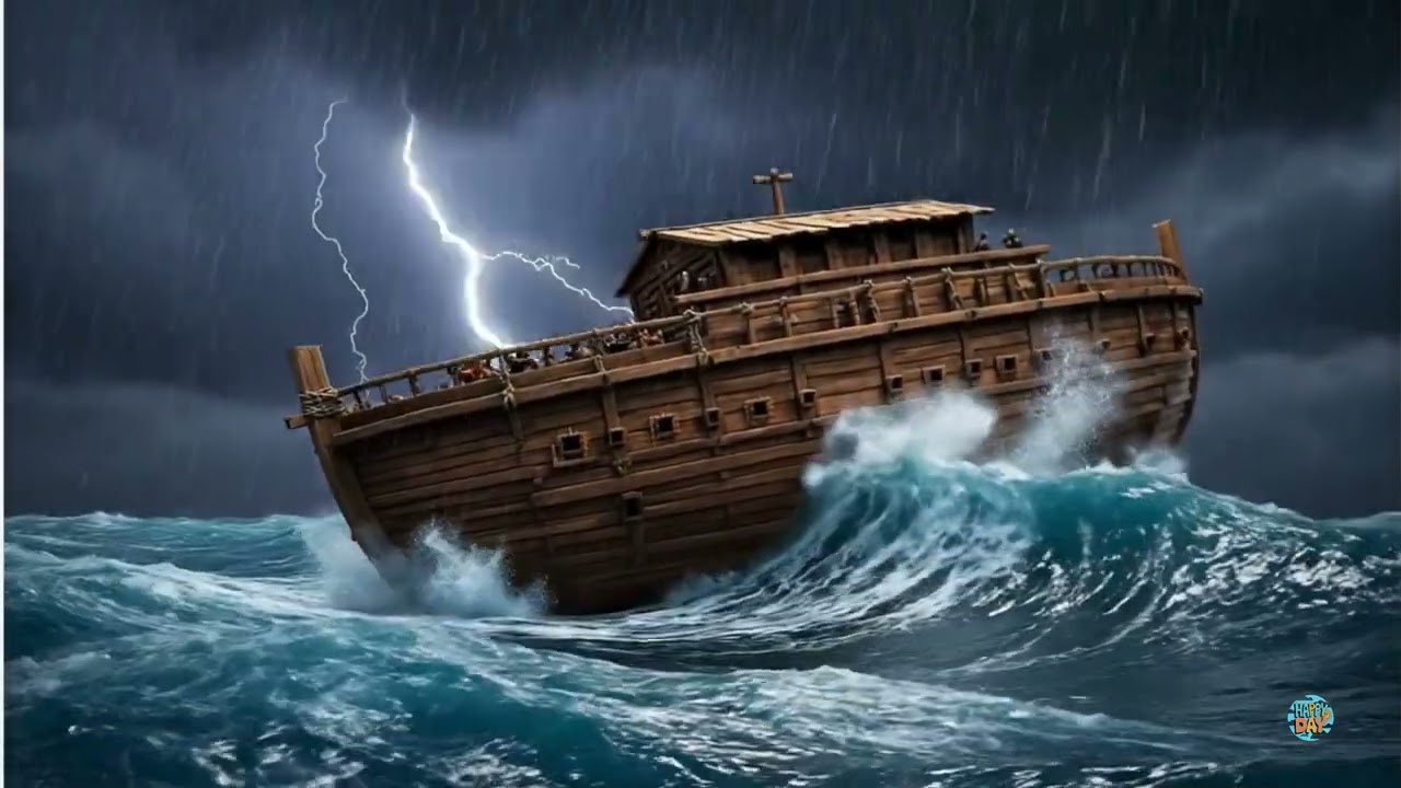 Arche Noah in Mini-Form &ndash; Baby-Tiere erleben das gro&szlig;e Abenteuer! 🐾⛵ #kurzgeschichte #pixarstyle