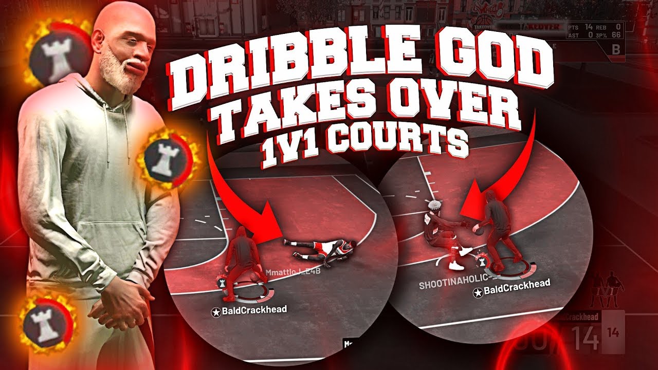 DRIBBLE G0D TAKES OVER NEW 1V1 COURT IN THE PARK | I BROKE HIS MY PLAYER ON NBA 2K19 OMG