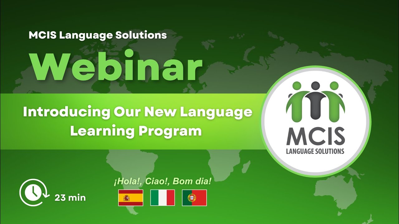 Discover How to Learn Languages Confidently with MCIS: Introducing Our New Language Learning Program