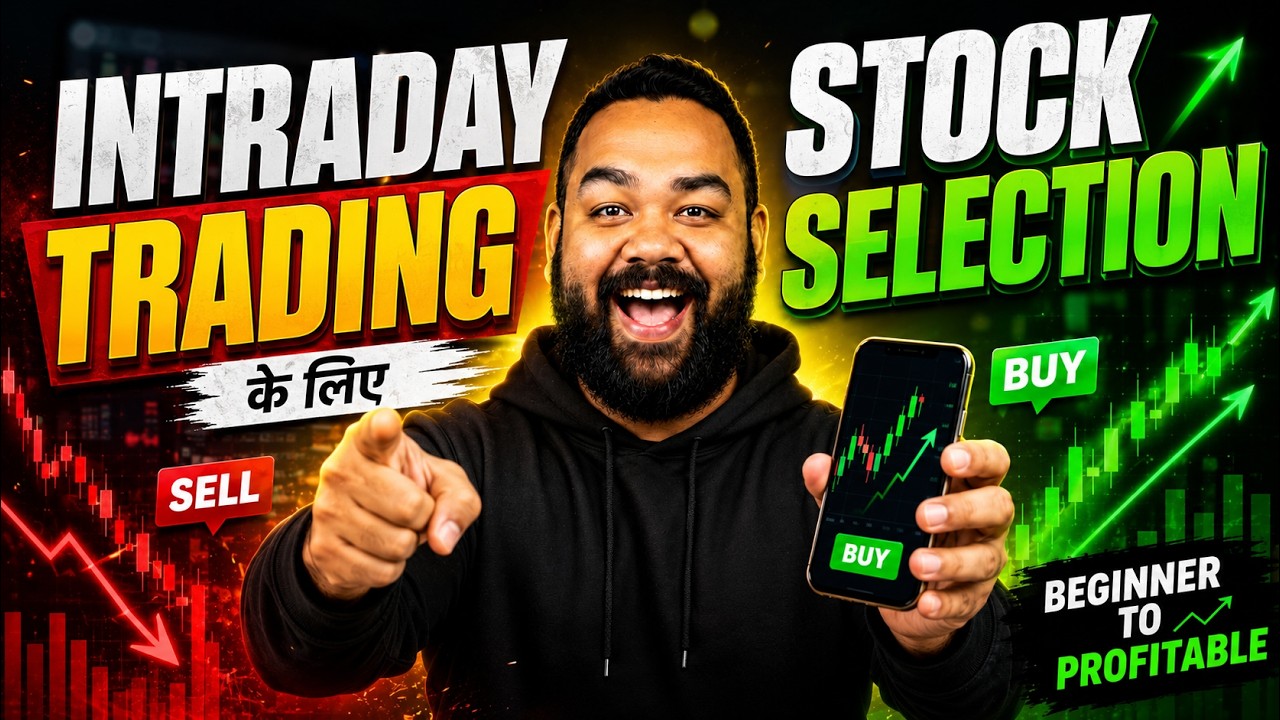 How to Find High Momentum Stocks for Intraday Trading | Live Strategy