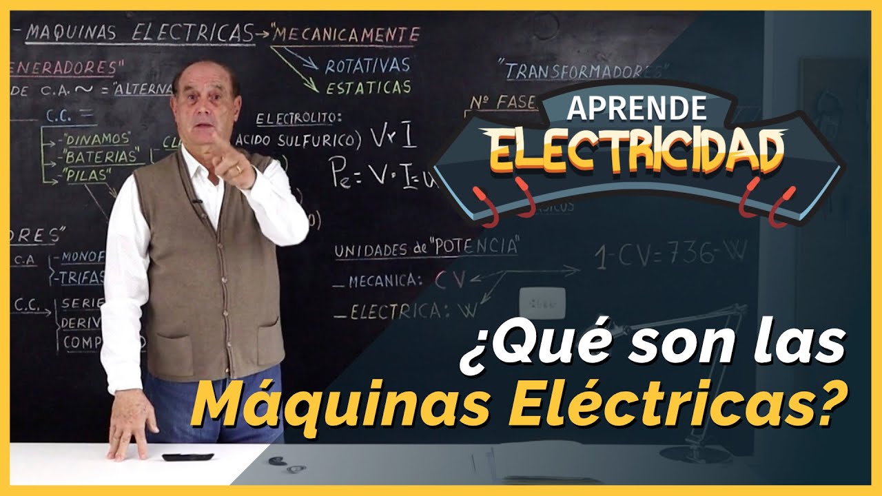 &iquest;Qu&eacute; son las M&aacute;quinas El&eacute;ctricas? ⚡️🔌