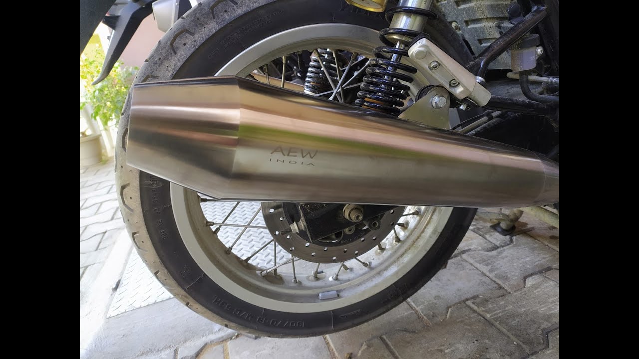 Performance Exhaust Upgrade | Interceptor GT 650 | AEW TE102 SS Megaphone
