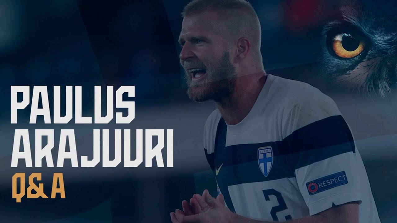 Huuhkajat Q&A – Paulus Arajuuri! 🦉 | Mitä liikkuu päässä Maamme-laulun aikana❓