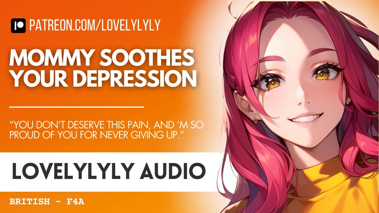 ASMR - Mommy GF Comforts You Through Your Depression [F4M] [Loving] [Affirmations] [Fire Crackling]