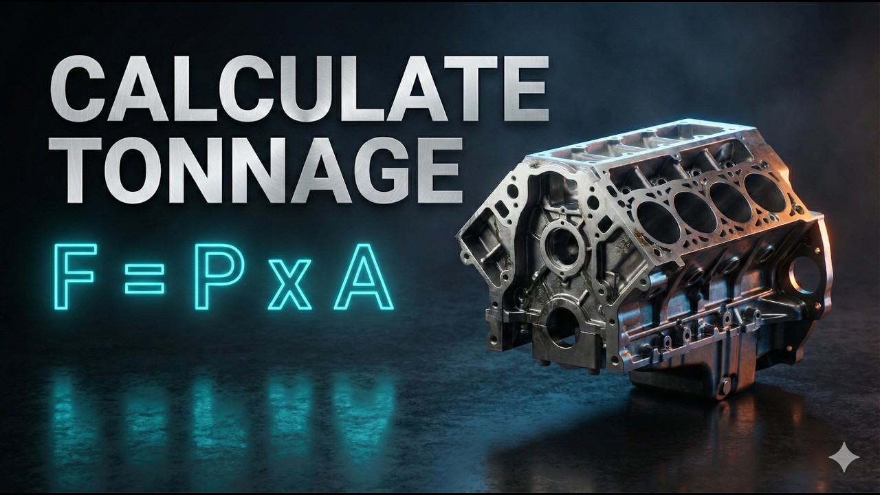 How to Calculate HPDC Machine Tonnage: The Complete Guide for Die Designers