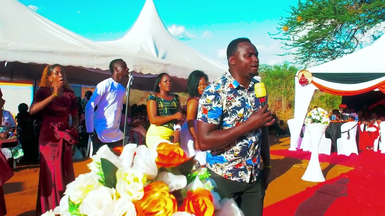 Papa Lucas ministering in Mwingi