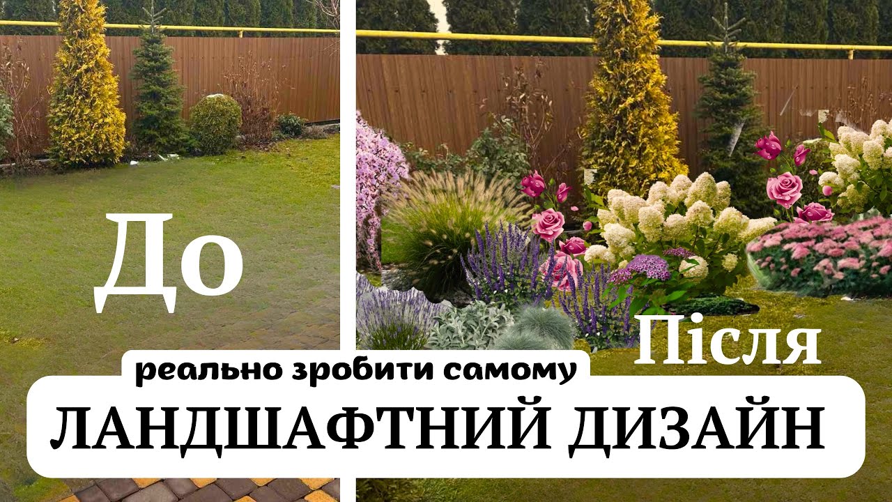 ЛАНДШАФТНИЙ ДИЗАЙН/ ВЧИМОСЯ САМОСТІЙНО ФОРМУВАТИ САД🌳#сад #garden