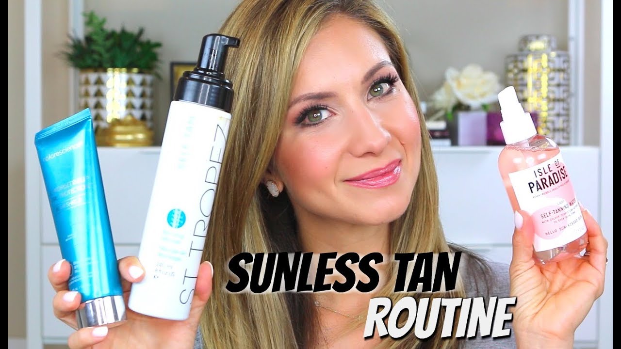 Sunless Tan and Body Sun Protection Daily Routine | Lisa J Makeup