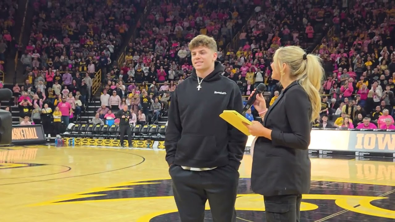 Cooper DeJean At IOWA UCLA Game #hawkeyes