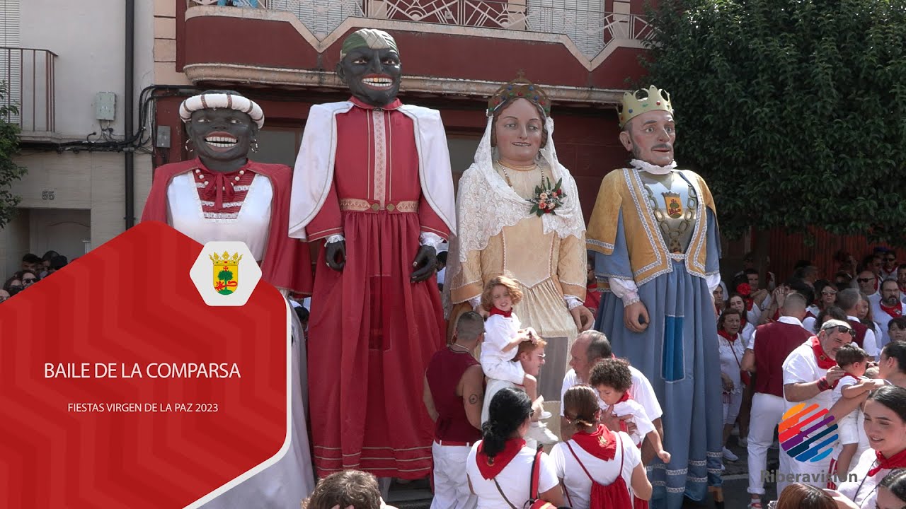 Fiestas Virgen de la Paz BAILE DE LA COMPARSA DE GIGANTES Cintruénigo 2023
