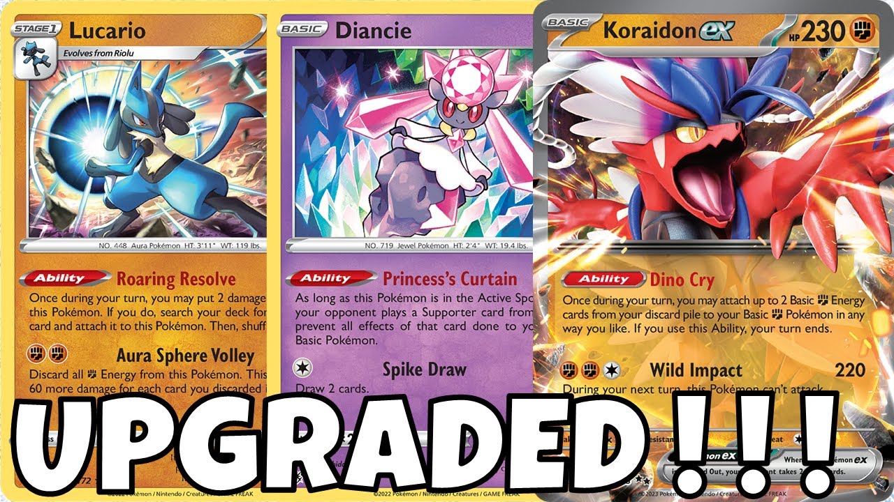 Upgraded Koraidon ex Starter Deck
