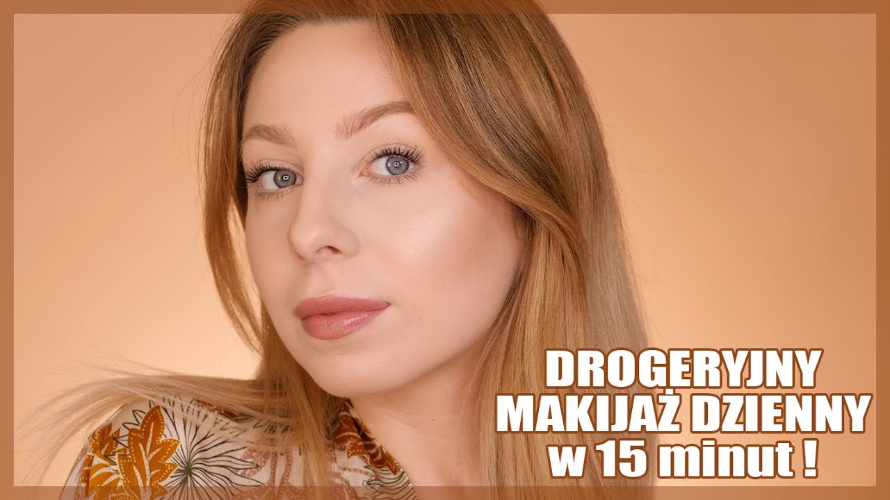 Upiększający MAKIJAŻ DZIENNY w 15 minut | TANIMI kosmetykami z DROGERII