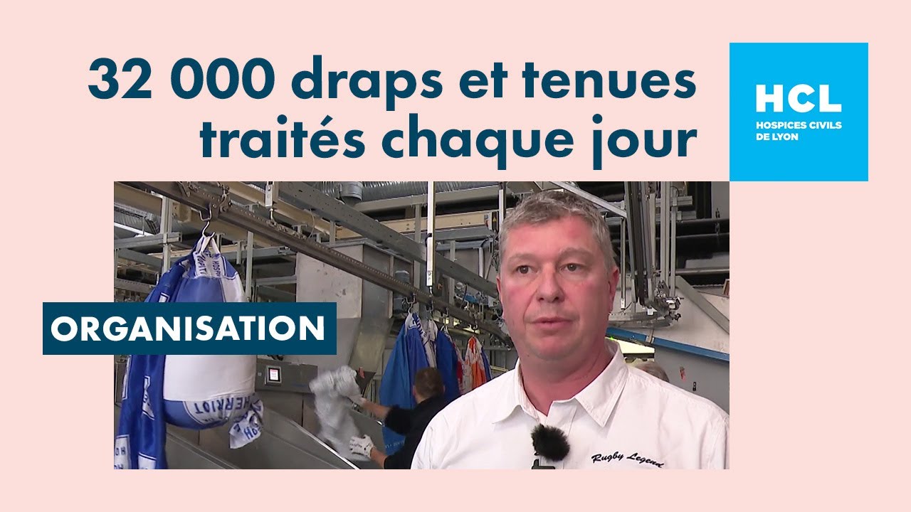 Une blanchisserie XXL - France 3