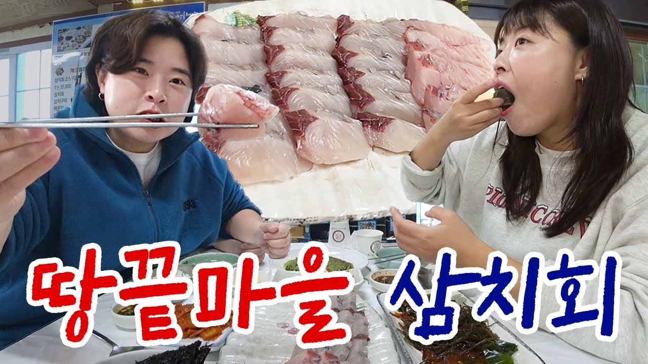 【해남한달 EP3】 삼치로 회를? 해남 땅끝마을, 없어서 못먹는다는 삼치회 코스로 부시고 왔습니다 (카페숭늉, 땅끝마을탑비, 해남자연사박물관)