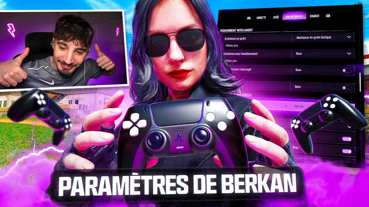 LES MEILLEURS PARAM&Egrave;TRES MANETTE SUR WARZONE #1 👑 (SAISON 5)