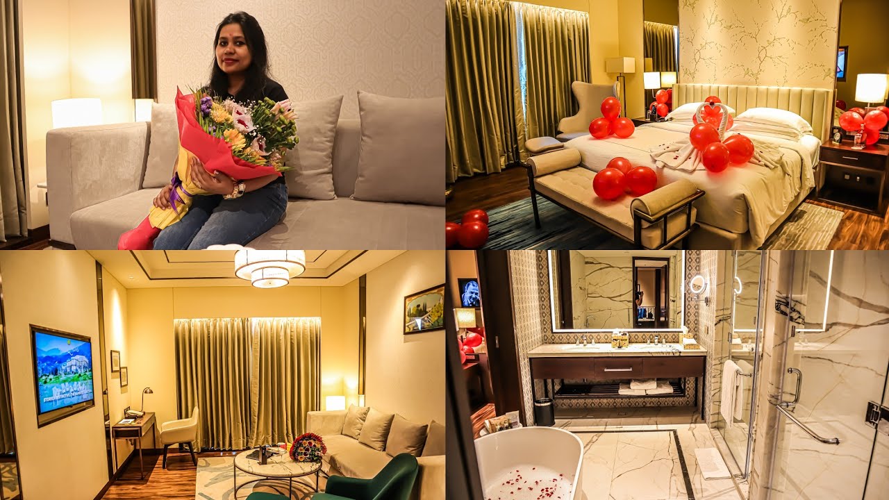Deluxe Suite Room Tour, Taj Bangalore hotel | 5 star hotels in Bangalore