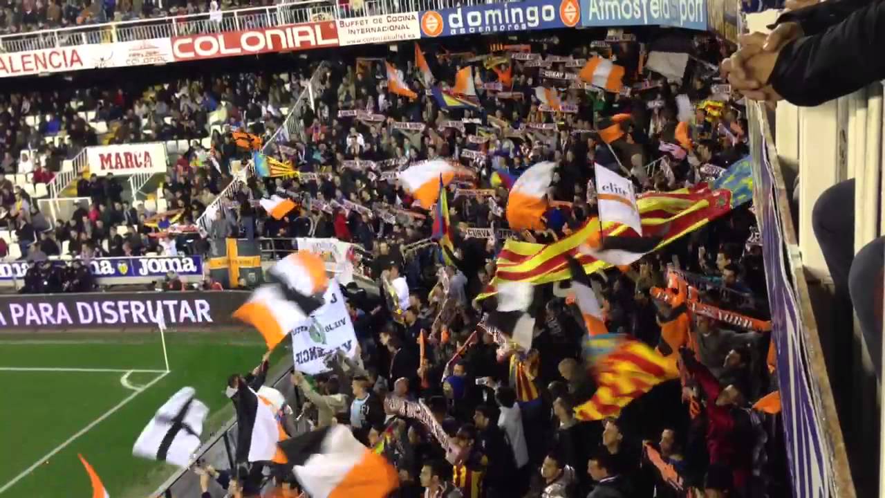 Curva Nord himno Valencia