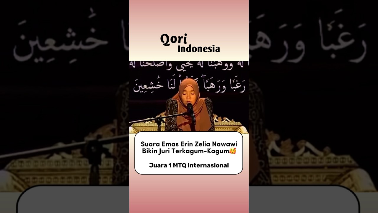 Suara Emas Erin Zelia Nawawi Bikin Juri Kagum