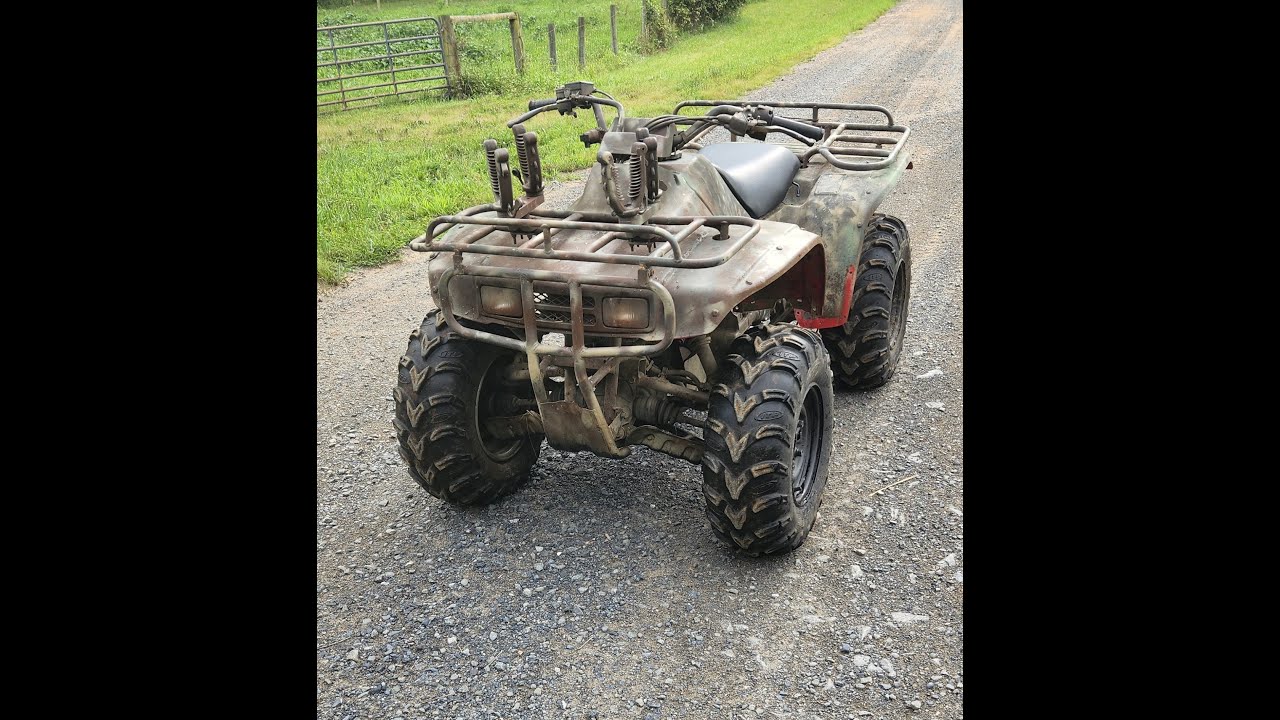 I just bought a 1997 Honda Fourtrax 300!