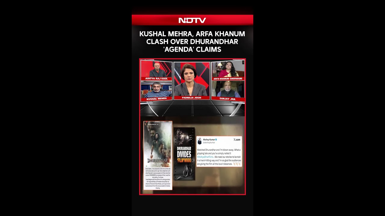 Dhurandhar Row | Kushal Mehra, Arfa Khanum Clash Over Dhurandhar 'Agenda' Claims