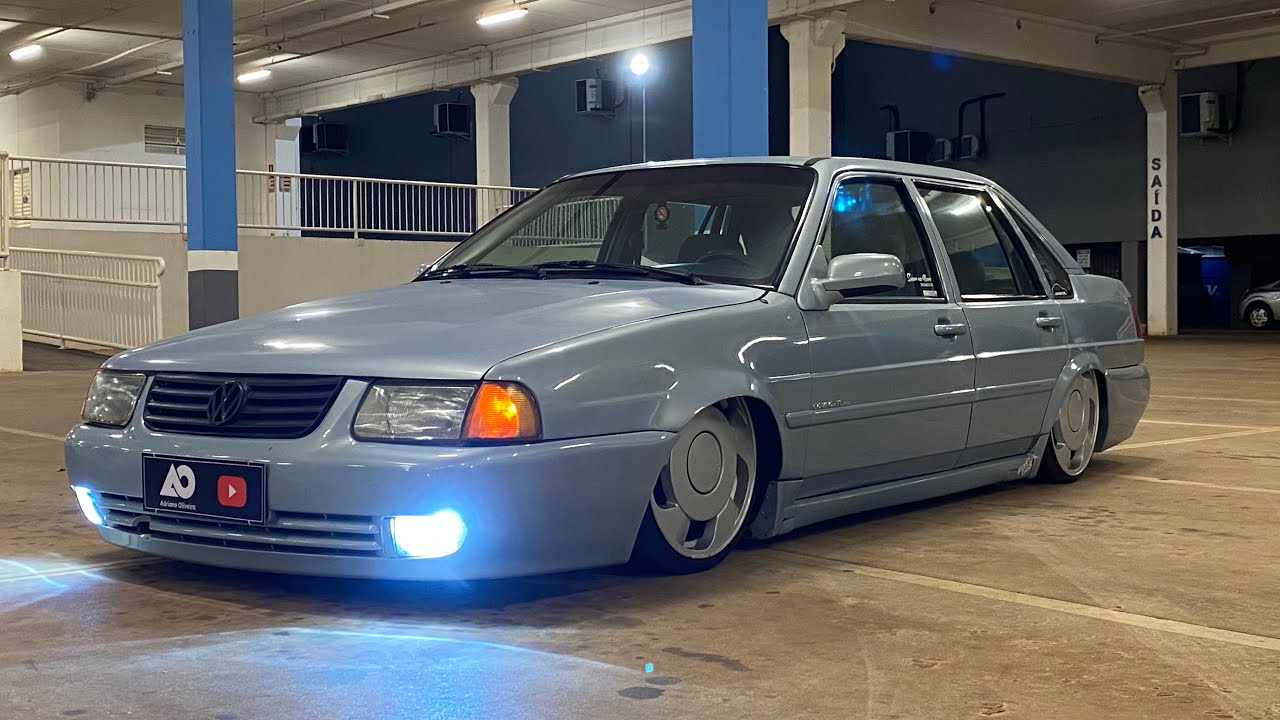 VW SANTANA 2000 CONFORTLINE 2.0 SUSPENSÃO A AR RODAS 18 ENCOSTA NO CHÃO E ARRASTA TUDO EP #206