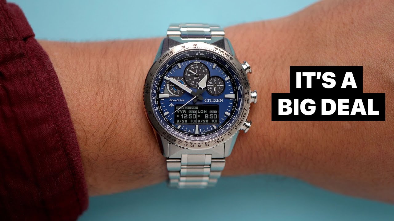 The Citizen Skyhawk has completely changed