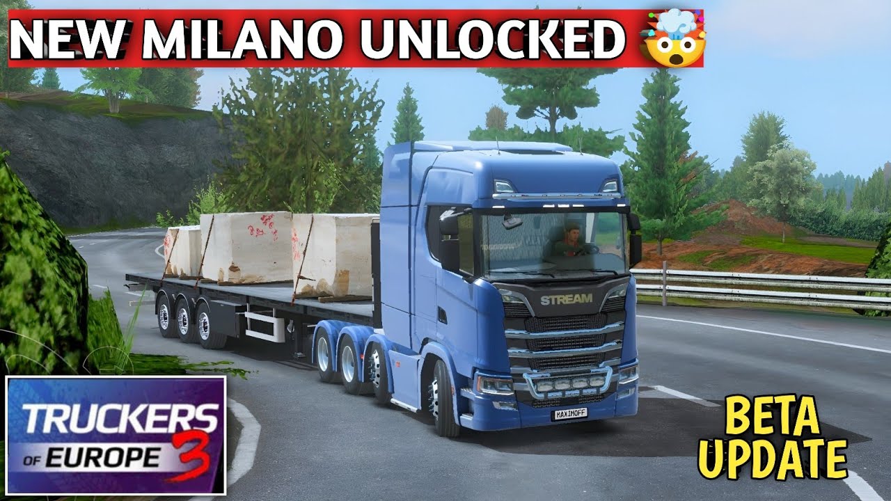 🤯 EVERYTHING NEW! Truckers Of Europe 3 - Milano Map Update + Driver Hands & Truck Cables! 🔥